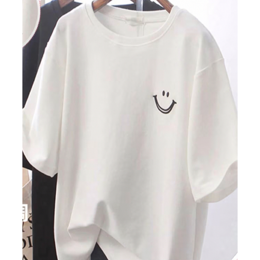 スマリルロゴTシャツ　２ XL レディースのトップス(Tシャツ(半袖/袖なし))の商品写真