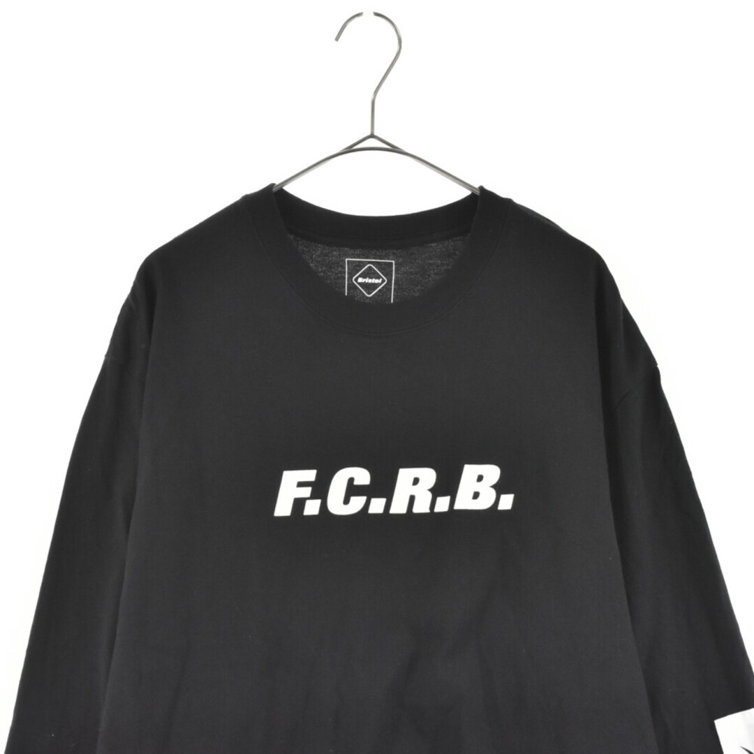 F.C.R.B./F.C.Real Bristol/FCRB エフシーアールビー/エフシーレアルブリストル 20SS COCA-COLA PATCHED L/S TEE コカ・コーラ 長袖Tシャツ ブラック FCRB-200020