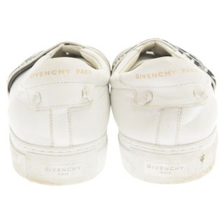 GIVENCHY ジバンシィ アーバンストリート ベルトロゴレザーローカットスニーカー ブラック BH001SH0CZ