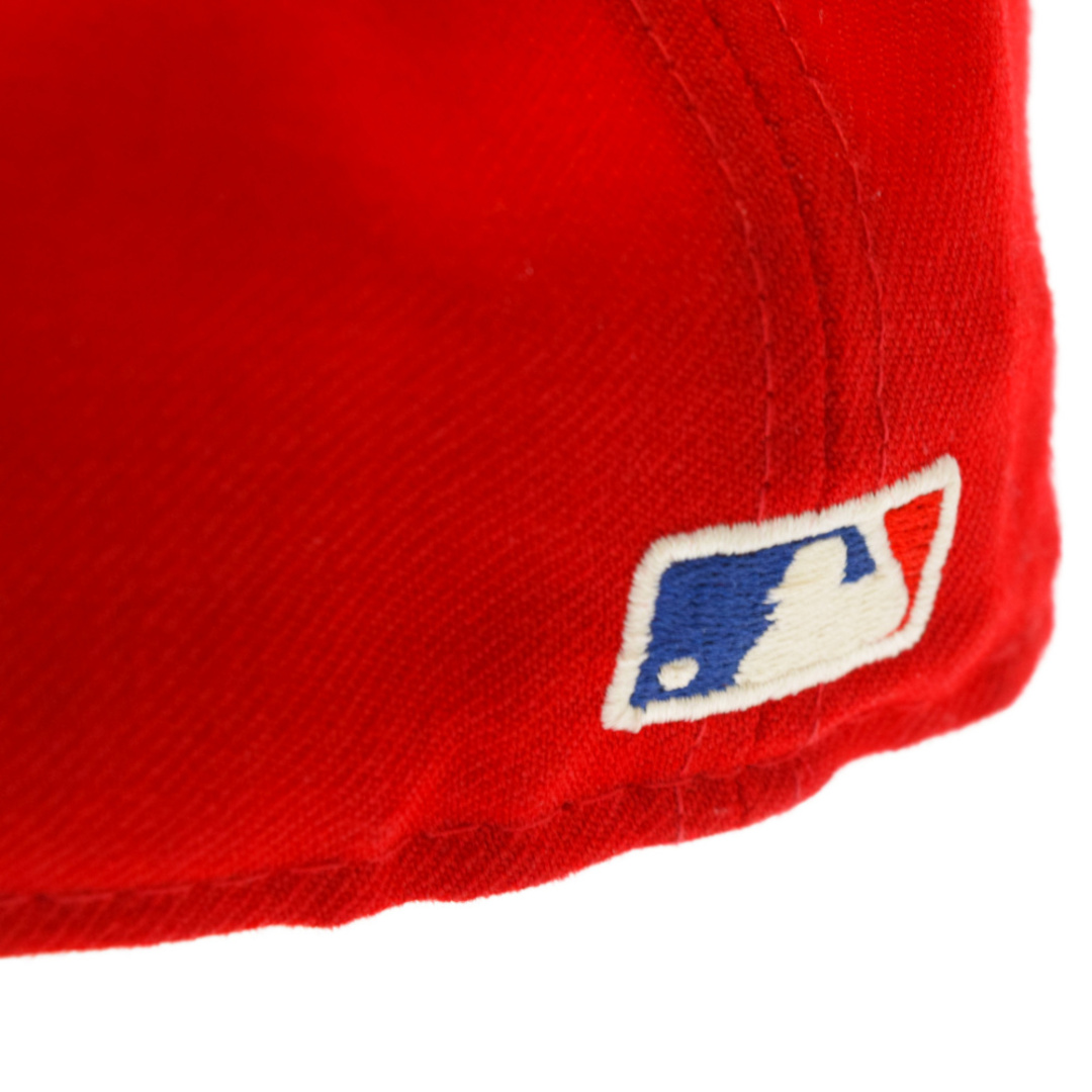FOG Essentials エフオージー エッセンシャルズ ×NEW ERA 2020AW Fitted Cap ニューエラ フィッティドキャップ 6パネル ベースボールキャップ 帽子 レッド 60.6cm