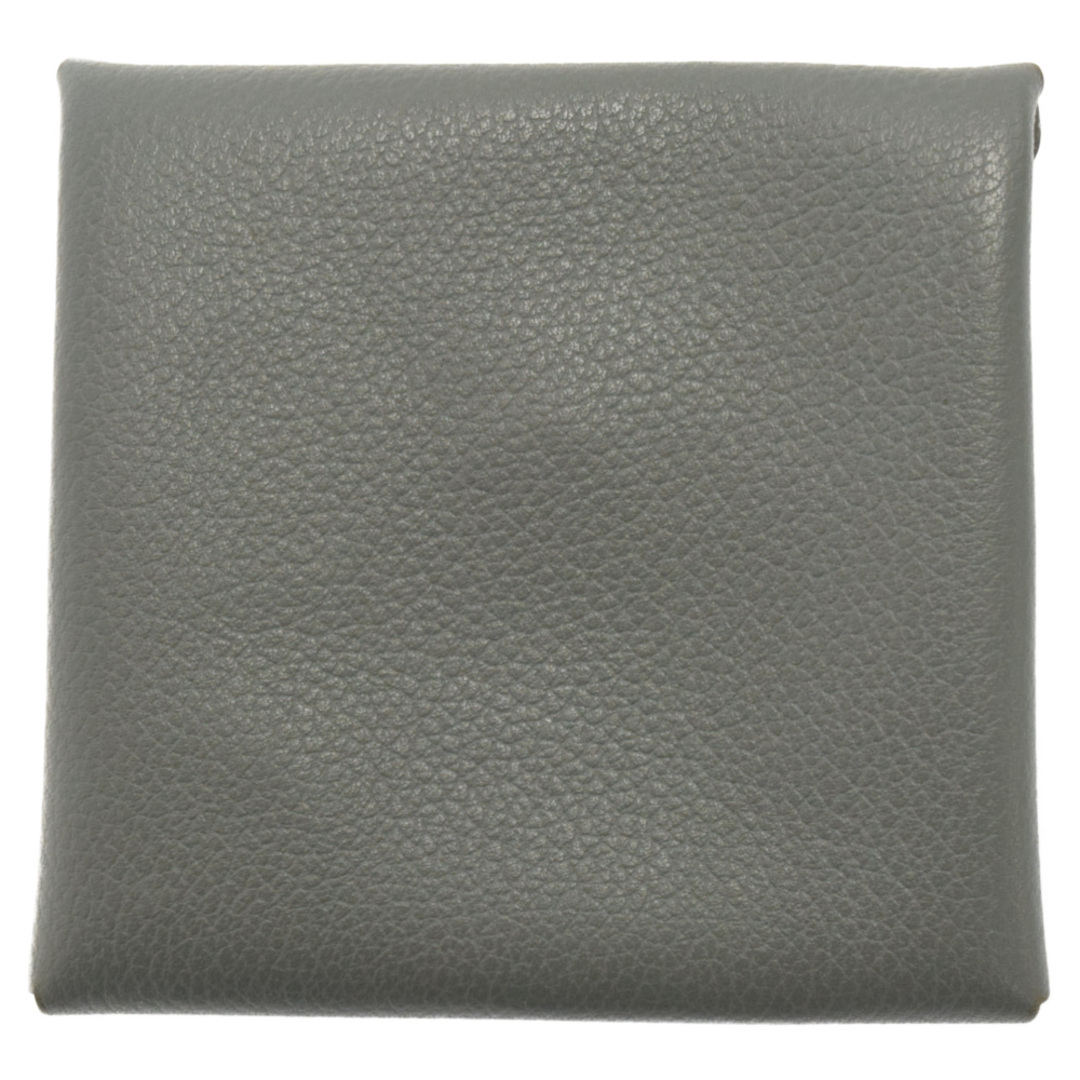 一番の HERMES(エルメス) バスティア コインケース シェーブル グレー