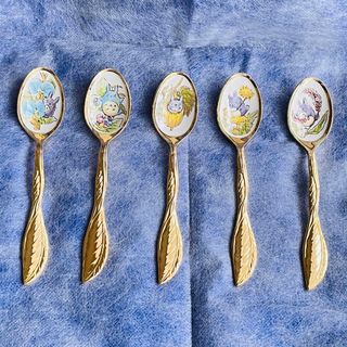 ノリタケ(Noritake)の【月下美人9717様専用】ノリタケ トトロ カトラリー 5本セット　(カトラリー/箸)