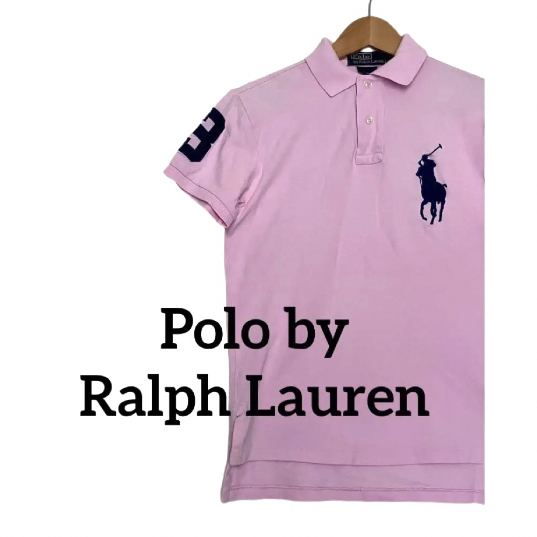 POLO RALPH LAUREN - 美品【ポロラルフローレン】ポロシャツ ピンク