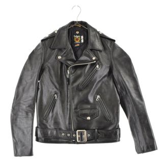 ショット(schott)のSCHOTT ショット HORSEHIDE ONE STAR ライダースジャケット ブラック 613UHT(ライダースジャケット)