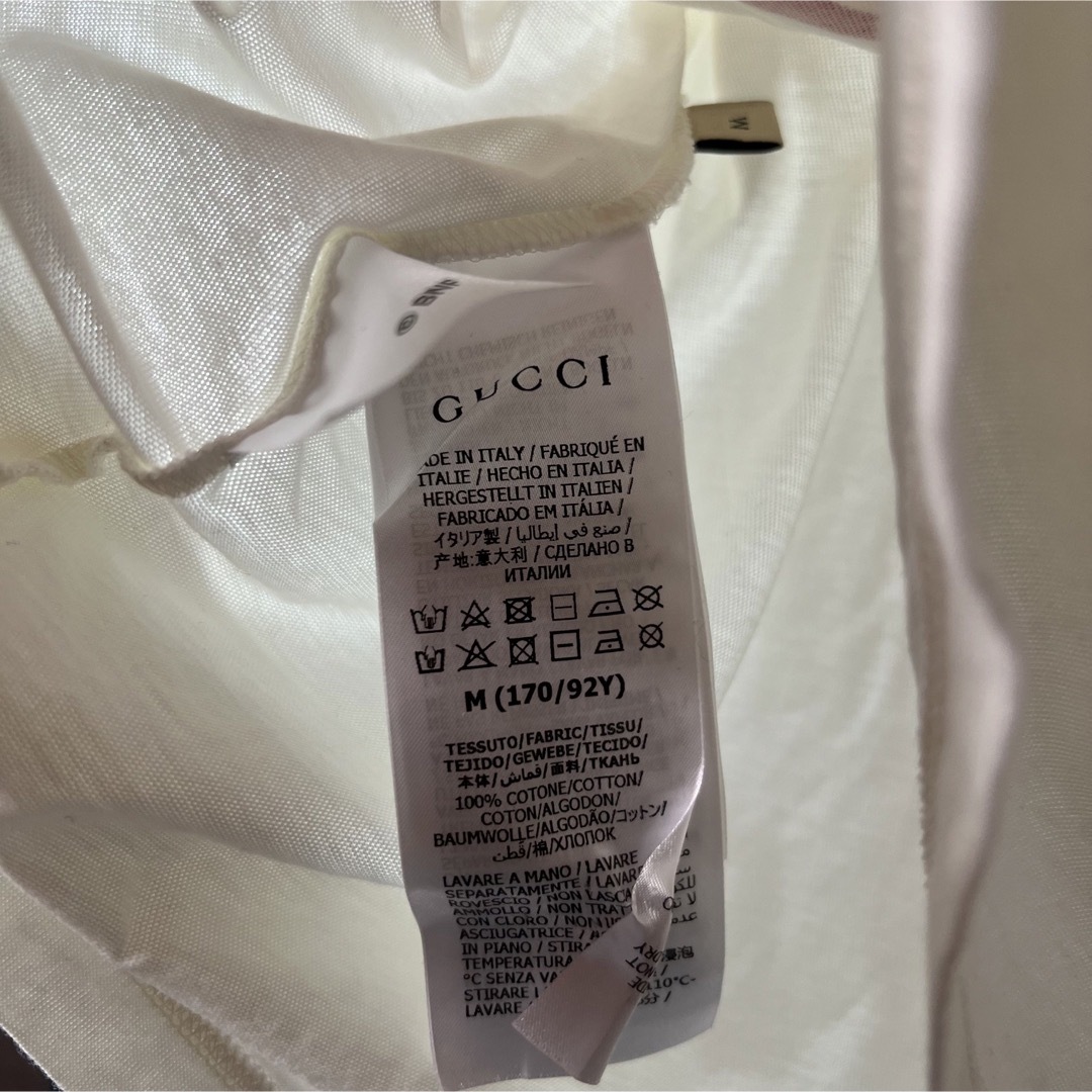 Gucci(グッチ)のGUCCI グッチ Tシャツ アイボリー  レディースのトップス(Tシャツ(半袖/袖なし))の商品写真