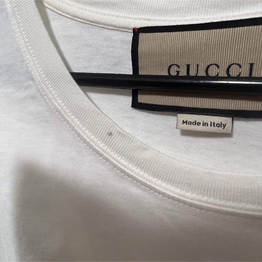 Gucci(グッチ)のGUCCI グッチ Tシャツ アイボリー  レディースのトップス(Tシャツ(半袖/袖なし))の商品写真