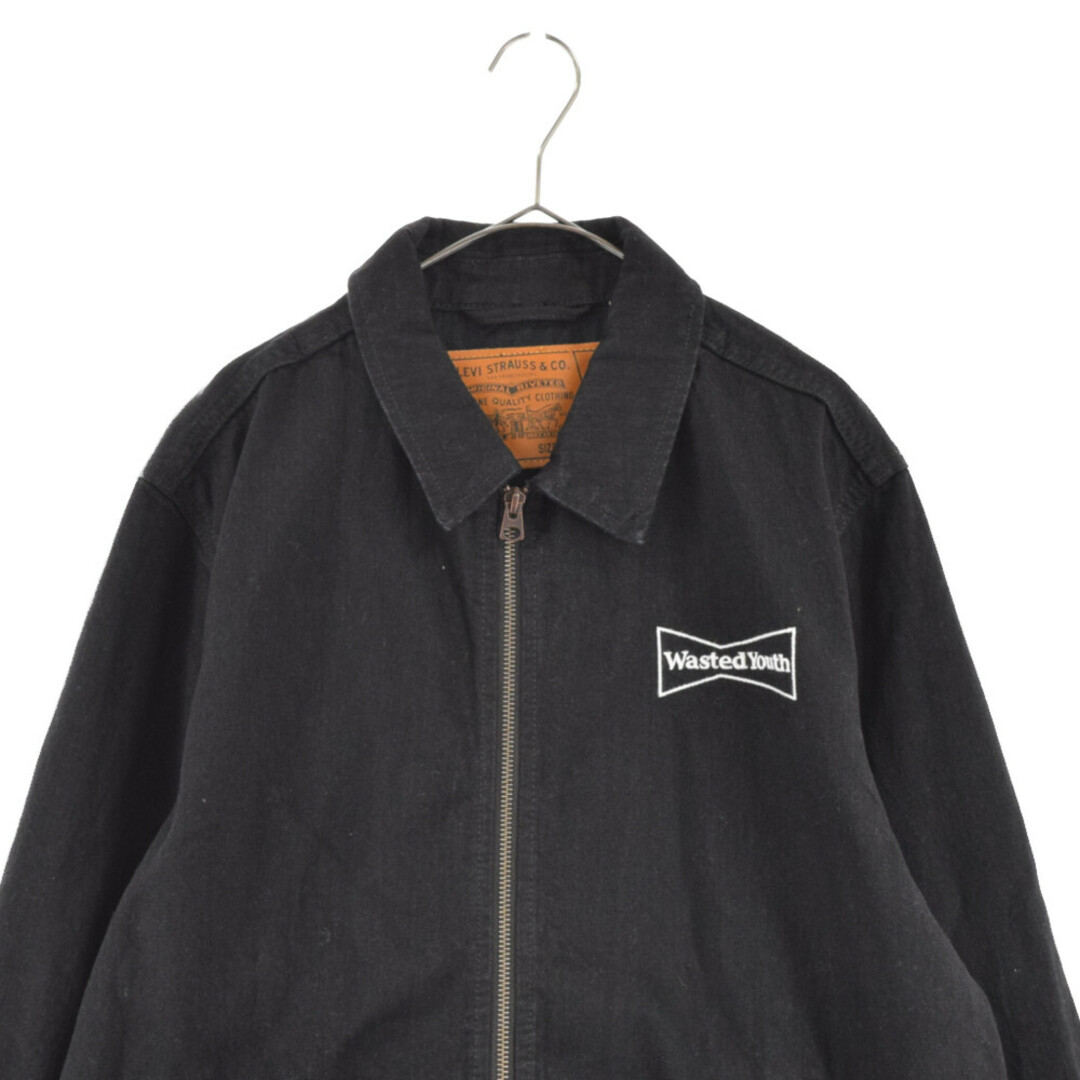 WASTED YOUTH ウェイステッドユース ×LEVI'S WORKERSJACKET バックエンブロイダリー デニムワークジャケット ウェイステッドユース