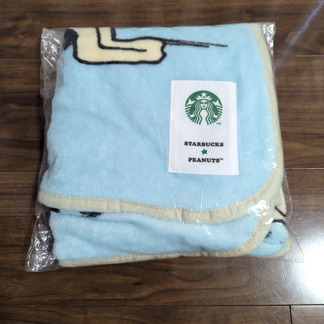 Starbucks Coffee(スターバックスコーヒー)の◇スターバックス◇スヌーピー◇ブランケット◇新品未使用 キッズ/ベビー/マタニティのこども用ファッション小物(おくるみ/ブランケット)の商品写真