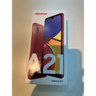 サムスン(SAMSUNG)の新品 docomo Galaxy A21 SC-42A(スマートフォン本体)