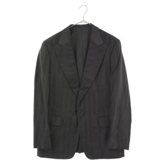 Gucci - GUCCI グッチ ストライプ2Bテーラードジャケット ブラックの