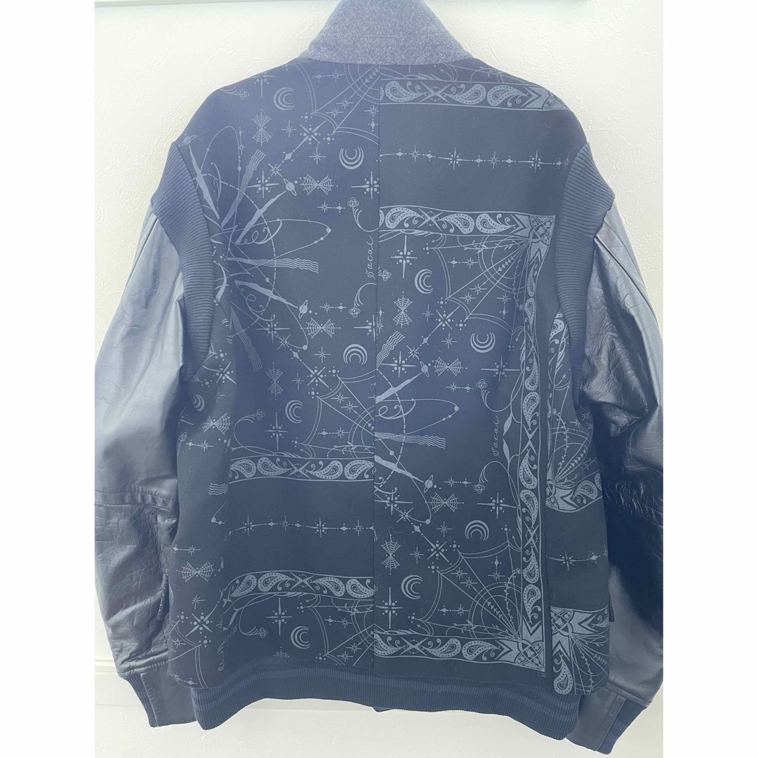 Sacai×DR.WOO スタジャン サカイ ドクターウー ネイビー | nate Sacai×DR.WOO スタジャン サカイ ドクターウー ネイビー | nate