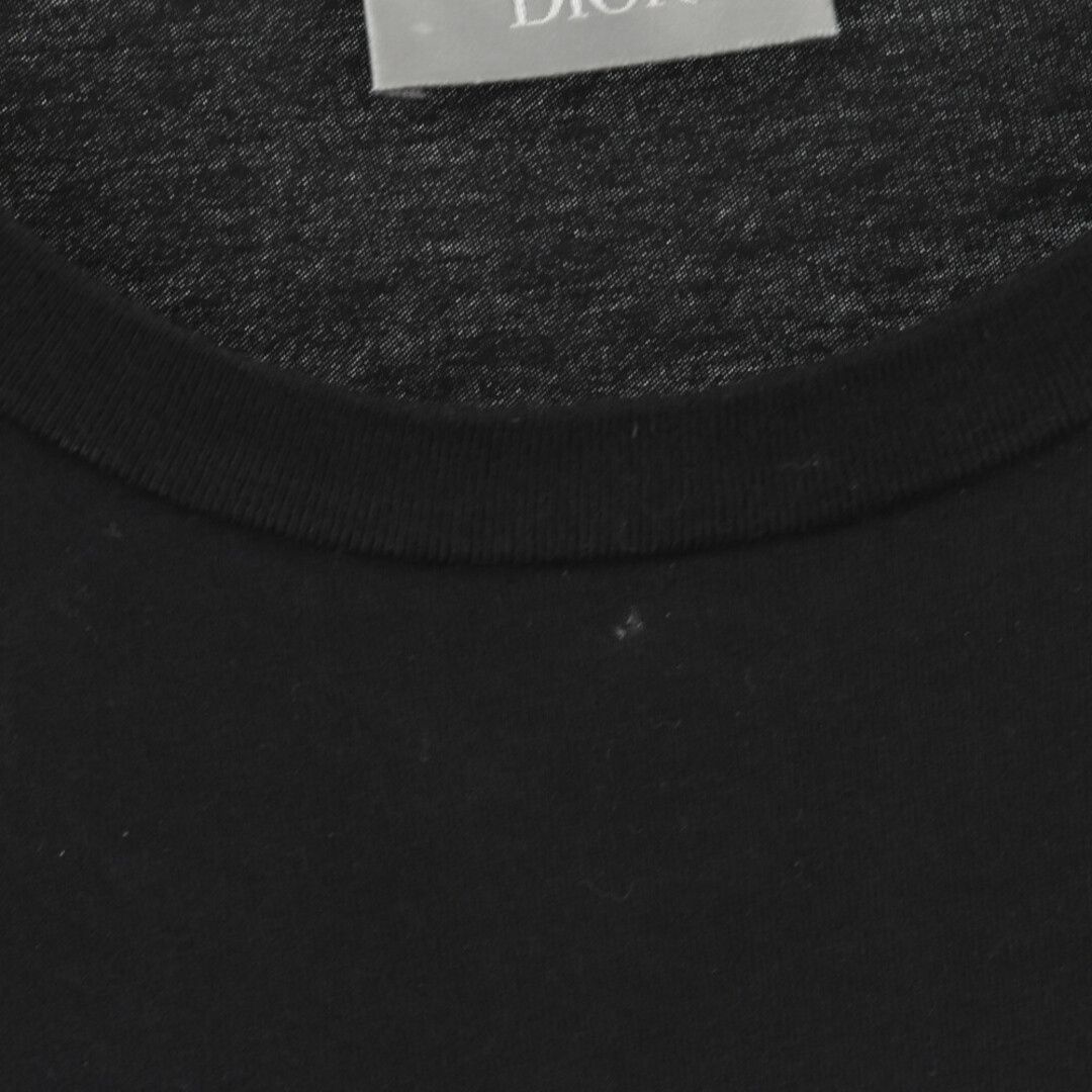 DIOR ディオール アトリエロゴプリントクルーネック半袖Tシャツ 863J621I0533 ブラック