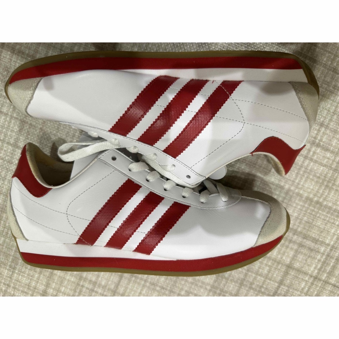 2002 adidas カントリー OG 白×赤 US8.5 新品