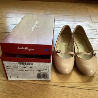 Salvatore Ferragamo　パンプス　バレエシューズ　23.5cm