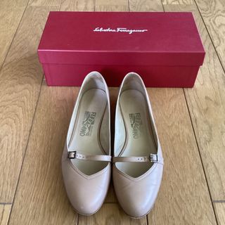 Salvatore Ferragamo　パンプス　バレエシューズ　23.5cm