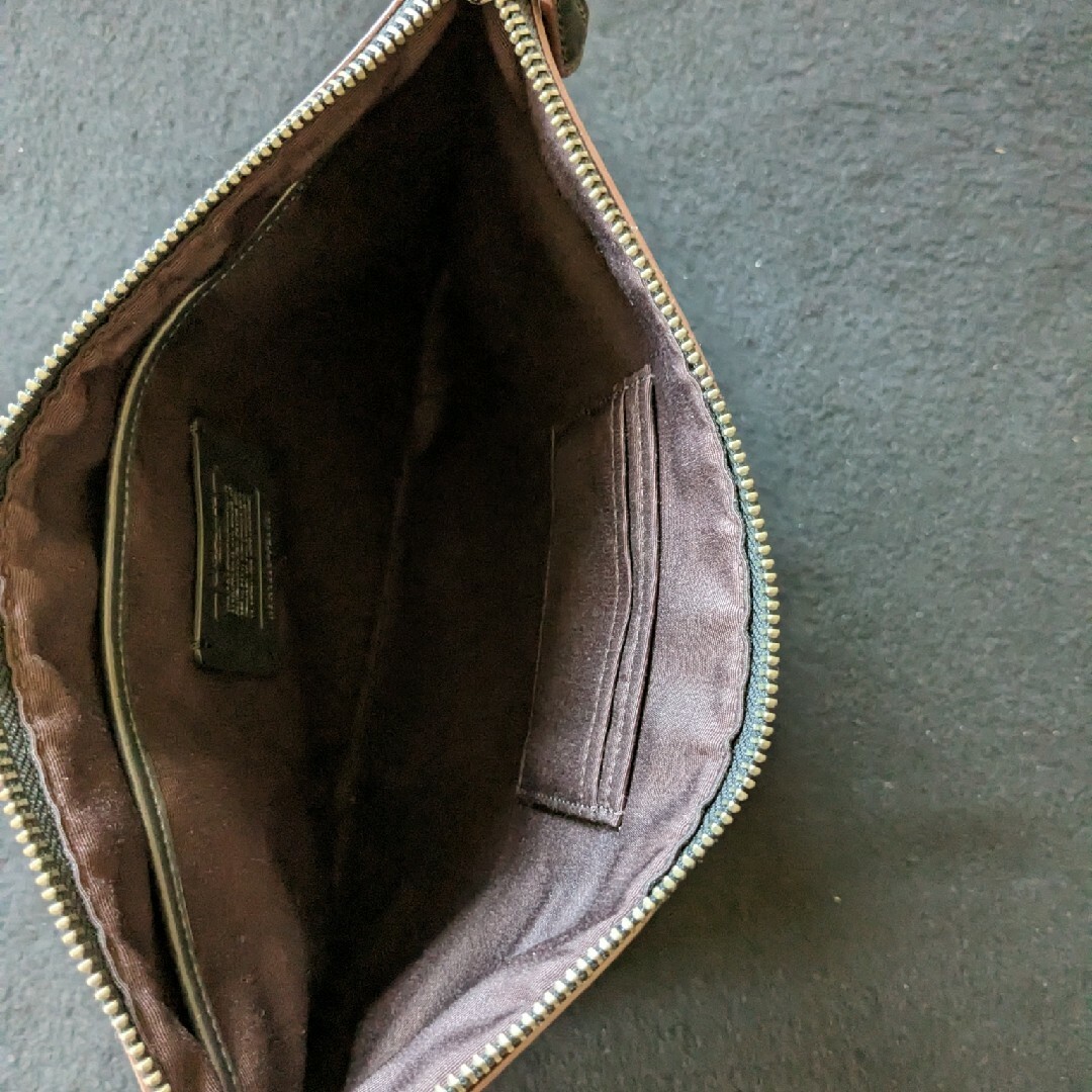 COACH - COACH コーチ セカンドバッグ クラッチバッグ シグネチャー
