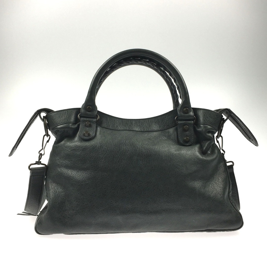 ▽▽BALENCIAGA バレンシアガ 2WAYバッグ ミラー欠品 グレー