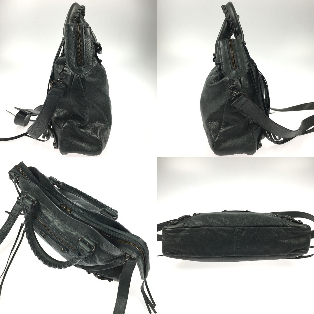 ▽▽BALENCIAGA バレンシアガ 2WAYバッグ ミラー欠品 グレー