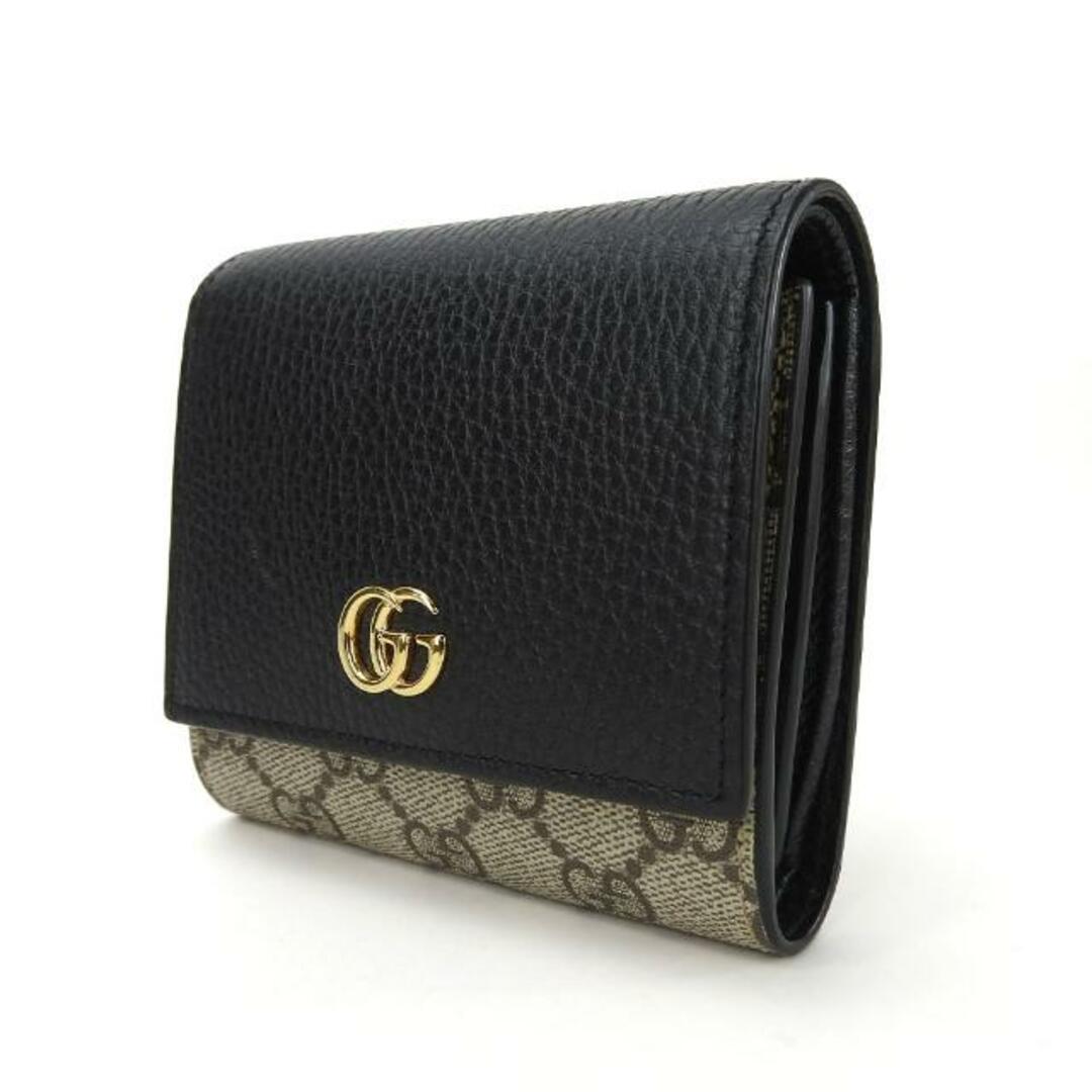 Gucci - 【中古】グッチ 二つ折り財布 コンパクト ウォレット 598587