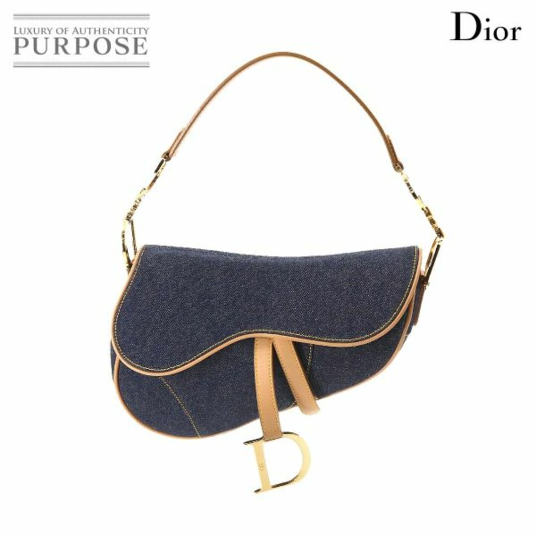 未使用 展示品 クリスチャン ディオール Chiristian Dior サドルバッグ