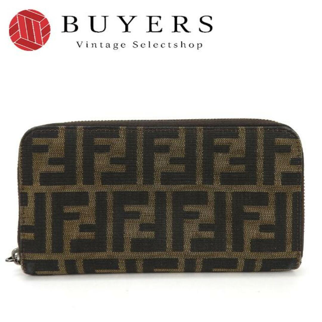 FENDI 長財布 ズッカ ジッピーウォレット