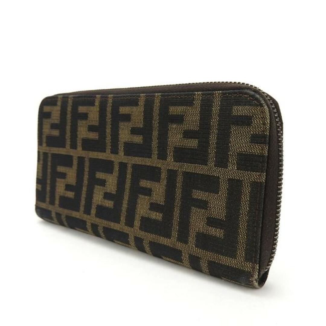 FENDI 長財布 ズッカ ジッピーウォレット