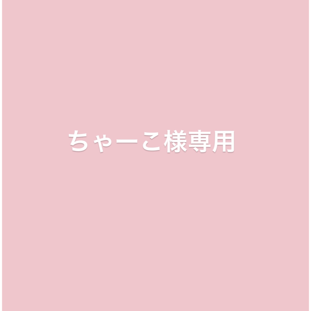 ちゃーこ様専用の通販 by ここs shop|ラクマ