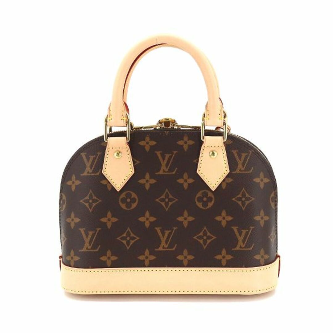 未使用 展示品 ルイ ヴィトン LOUIS VUITTON モノグラム アルマ BB 2way ハンド ショルダー バッグ ブラウン M53152 RFID VLP 90194285