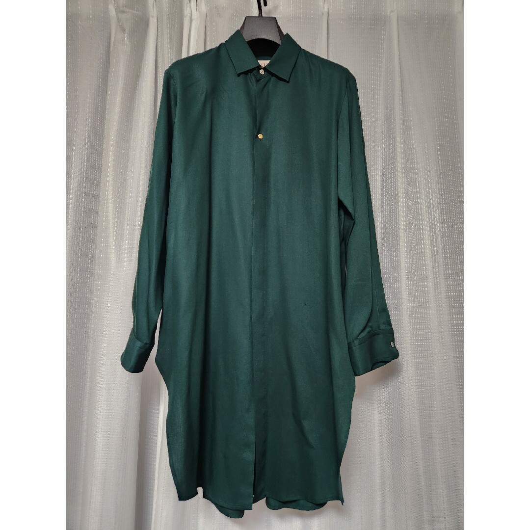 【美品】 [最終価格]CULLNI 2020AW シャツ Green