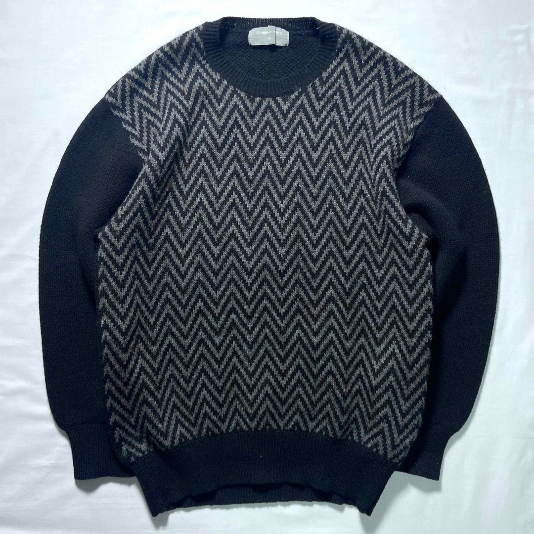 80s COMME des GARCONS HOMME セーター ヘリンボーン