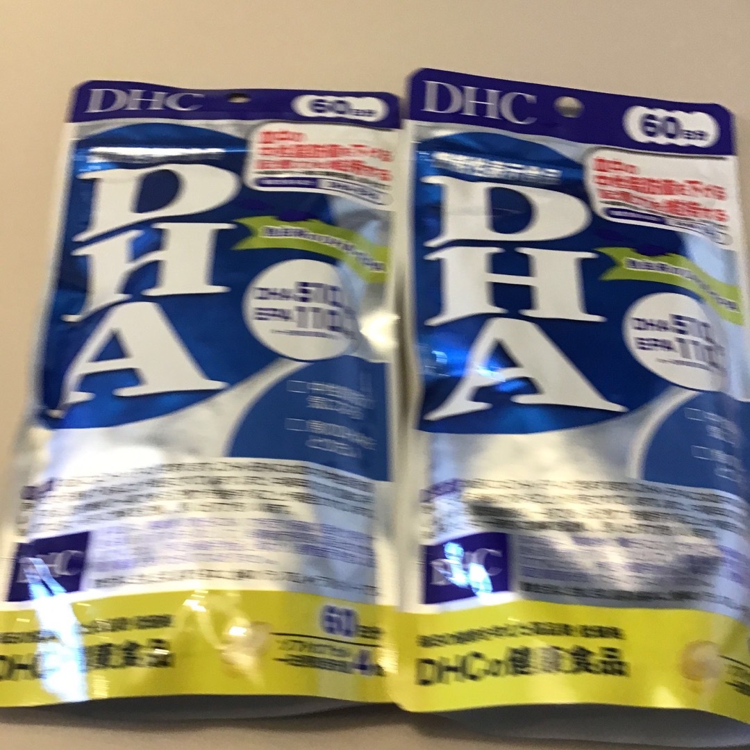 DHC(ディーエイチシー)のDHC DHA 60日分　2袋 食品/飲料/酒の健康食品(その他)の商品写真