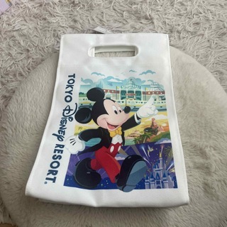 ディズニー(Disney)のディズニー トートバッグ お土産袋柄 ショッパー Sサイズ(トートバッグ)
