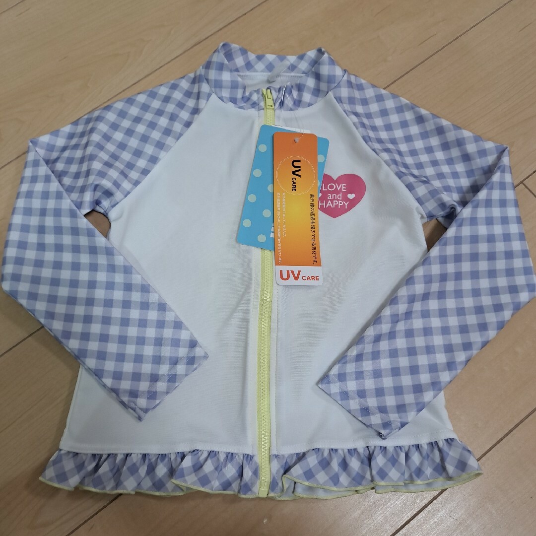 しまむら(シマムラ)のラッシュガード　西松屋　しまむら　水着 キッズ/ベビー/マタニティのキッズ服女の子用(90cm~)(水着)の商品写真