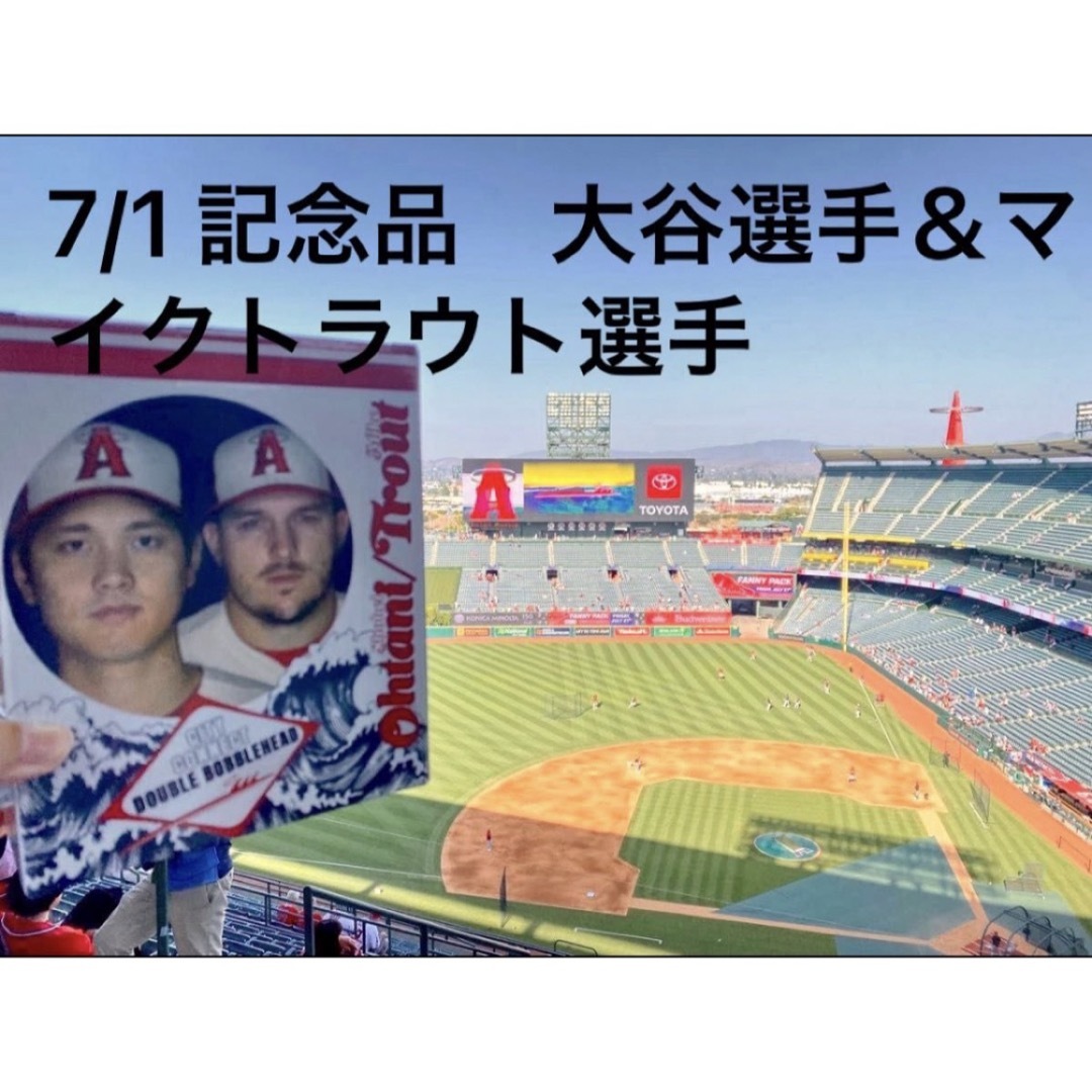 大谷翔平トラウト ボブルヘッド Topps ルーキーカード　計3点セット