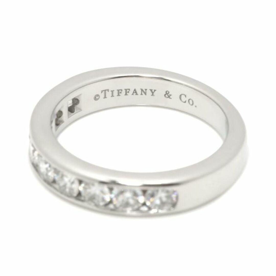 商品管理番号90194084ティファニー TIFFANY&Co. ハーフサークル チャネル セッティング 11号 リング 幅4mm ダイヤ Pt プラチナ 指輪 VLP 90194084