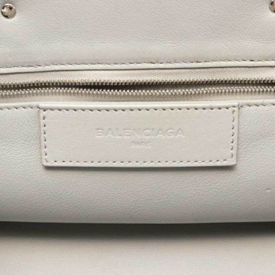 Balenciaga(バレンシアガ)のPAPIER A6 ZIP AROUND ペーパー ハンドバッグ ムートン レザー グレー 2WAY レディースのバッグ(ハンドバッグ)の商品写真