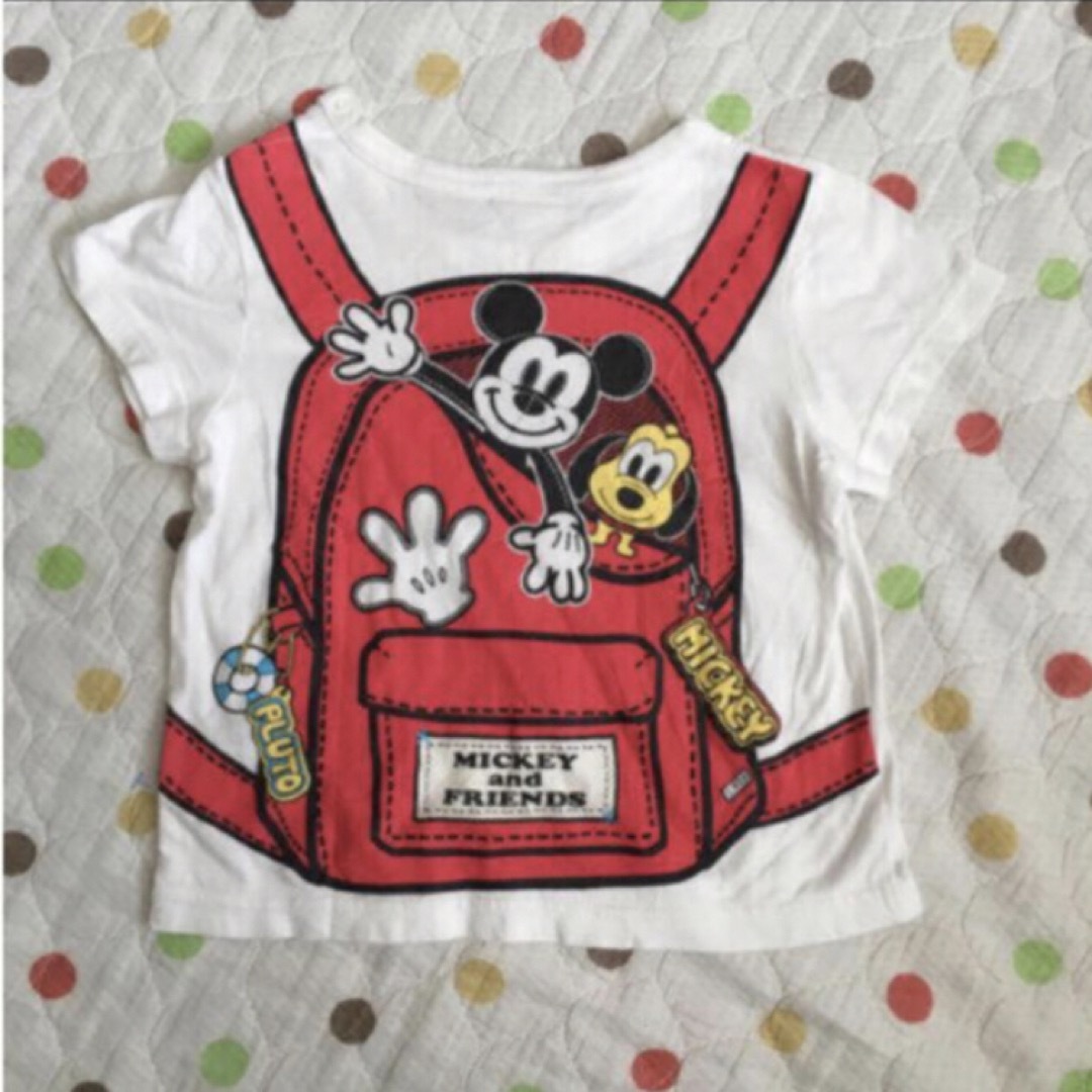 Disney(ディズニー)のディズニー 90cm 半袖T キッズ/ベビー/マタニティのキッズ服男の子用(90cm~)(Tシャツ/カットソー)の商品写真