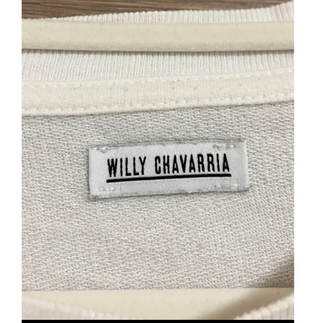 WILLY CHAVARRIA(ウィリーチャバリア)のウィリーチャバリア　ノースリーブ　Tシャツ　ベスト　ポケット　ホワイト メンズのトップス(Tシャツ/カットソー(半袖/袖なし))の商品写真