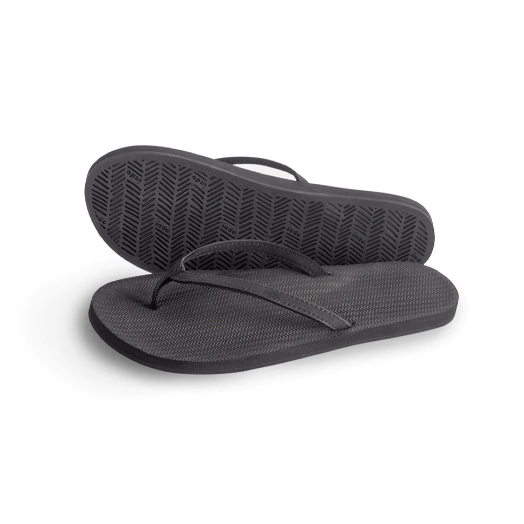 Ron Herman(ロンハーマン)のインドソール INDOSOLE Women’s Flip Flops Black レディースの靴/シューズ(ビーチサンダル)の商品写真