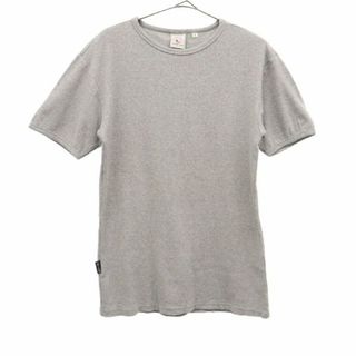 アヴィレックス(AVIREX)のアヴィレックス プリント 半袖 Tシャツ L グレー AVIREX ロゴ メンズ 【中古】  【230726】 メール便可(Tシャツ/カットソー(半袖/袖なし))