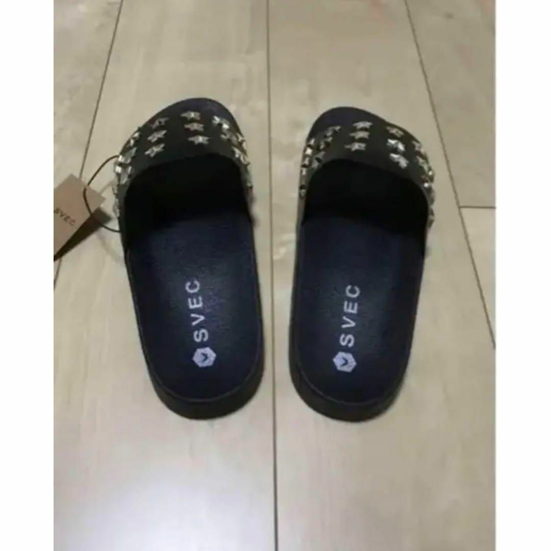 SVEC(シュベック)の1533【定価3982円】SVECゴールデンスタースタッズサンダル　25.0 メンズの靴/シューズ(サンダル)の商品写真