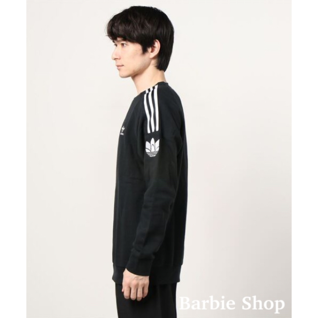 adidas originals トレフォイル　3ストライプ　スウェット