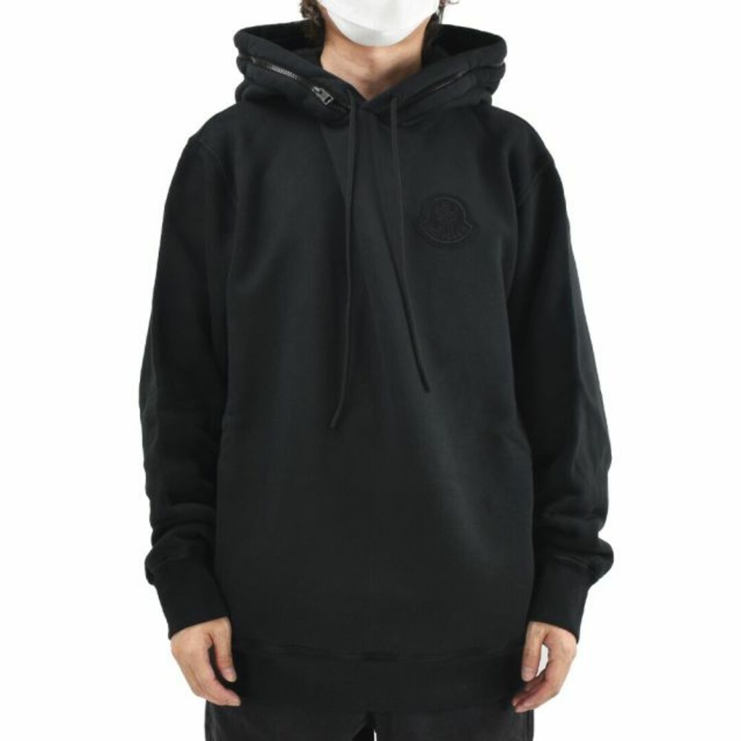 【未使用】MONCLER GENIUS パーカー　Mサイズ　ブラック　正規品