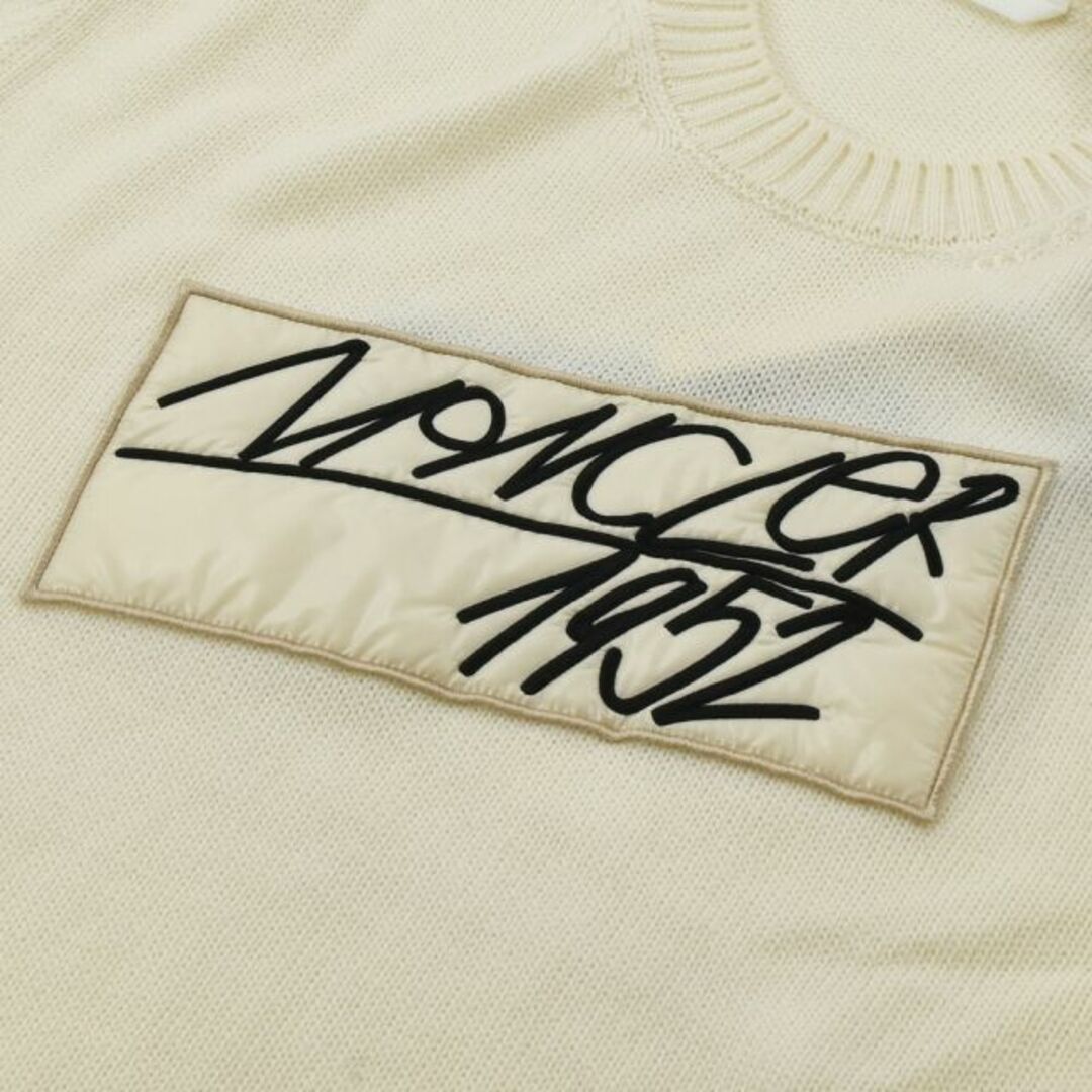 MONCLER(モンクレール)の【WHITE】モンクレール ウールセーター メンズのトップス(ニット/セーター)の商品写真