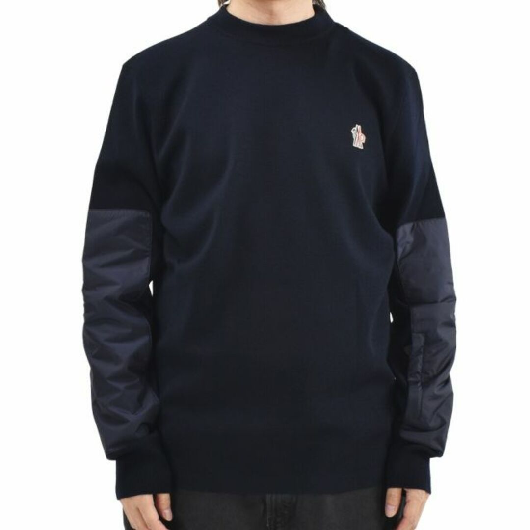 MONCLER(モンクレール)の【DARK NAVY】モンクレール ウールセーター  メンズのトップス(ニット/セーター)の商品写真