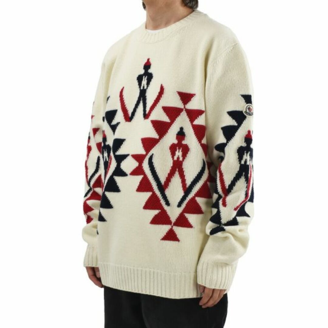 【WHITE】モンクレール ウールセーター