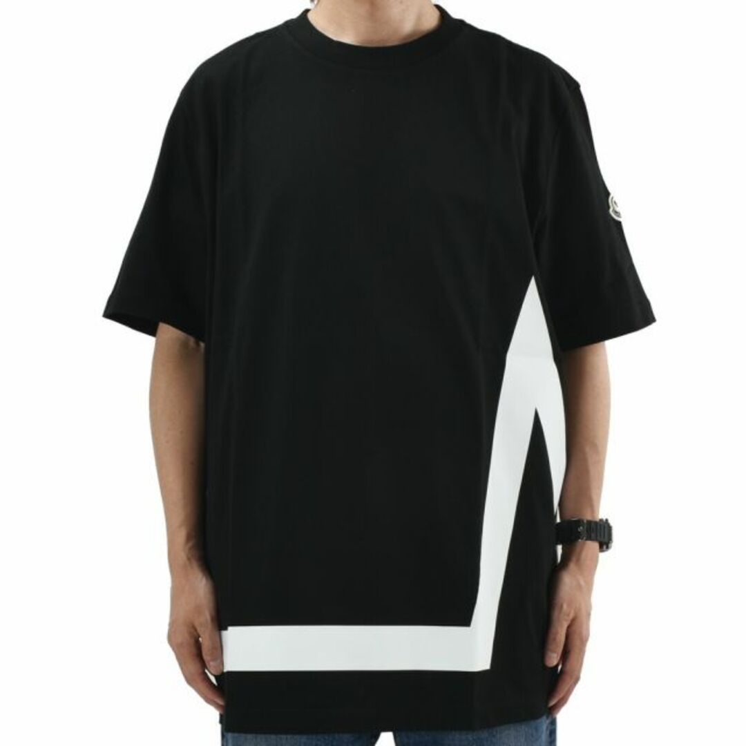 MONCLER(モンクレール)の【BLACK】モンクレール Tシャツ  メンズのトップス(Tシャツ/カットソー(半袖/袖なし))の商品写真