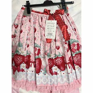 アンジェリックプリティー(Angelic Pretty)のAngelic pretty Little Bunny Strawberry(ひざ丈ワンピース)