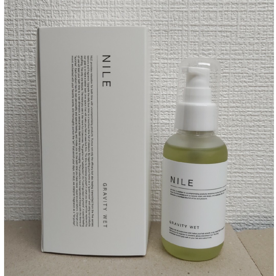 Nile（NGC）(ナイル)のNILE  ヘアオイル  濡れ髪ウェット グラビティウェット100ml コスメ/美容のヘアケア/スタイリング(オイル/美容液)の商品写真