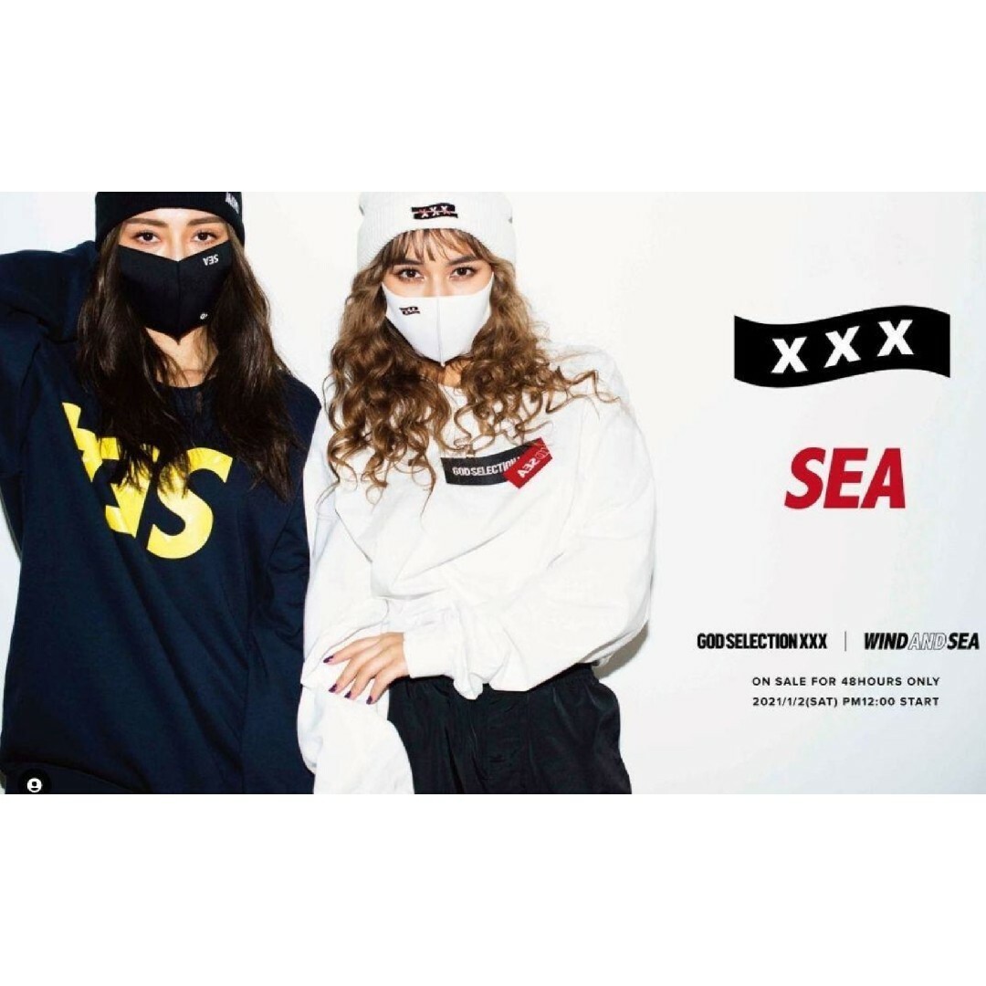 WIND AND SEA - 新品未使用! GOD SELECTION × WIND AND SEA パーカーの